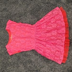 The Children's Place pink lace dress size 10